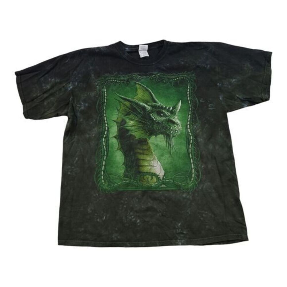 Kerem Beyit Fantasy Dragon Tie Dye T Shirt 2010 Mens XL - Picture 2 of 16